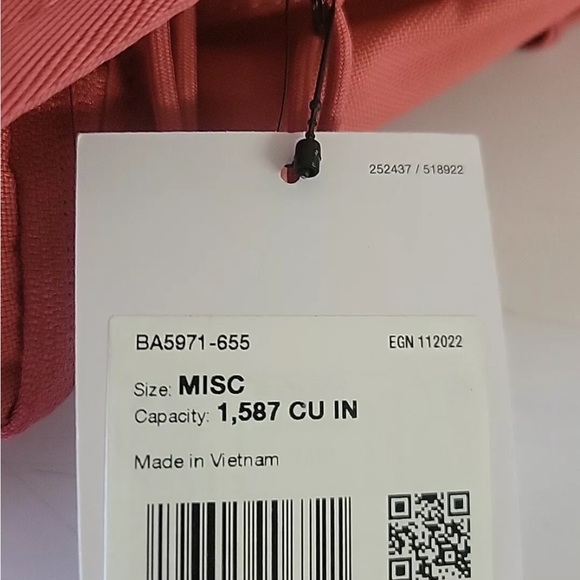 New with Tag Nike SB RPM Backpack Unisex Athletic Travel School Bag Adobe Red - Picture 12 of 15